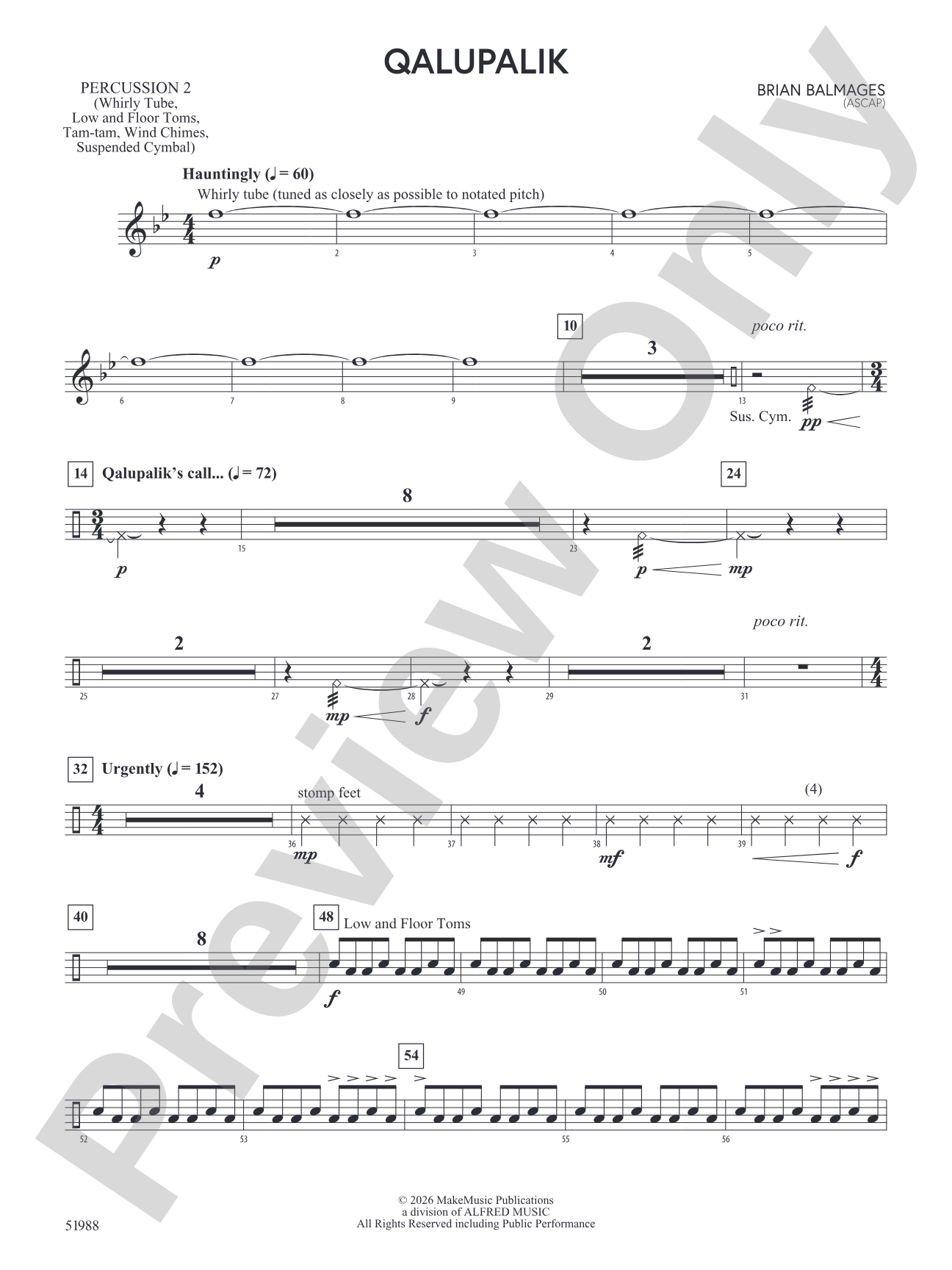 Qalupalik: 2nd Percussion