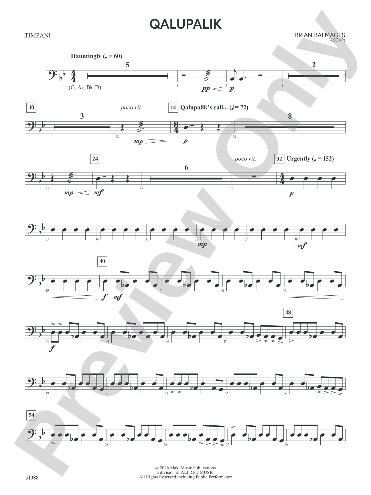 Qalupalik: Timpani