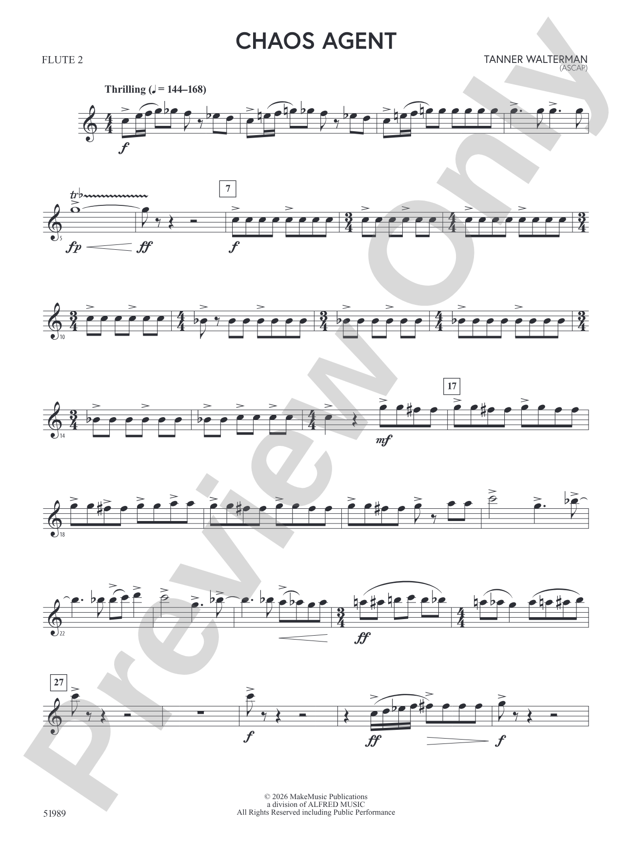 Chaos Agent: 2nd Flute