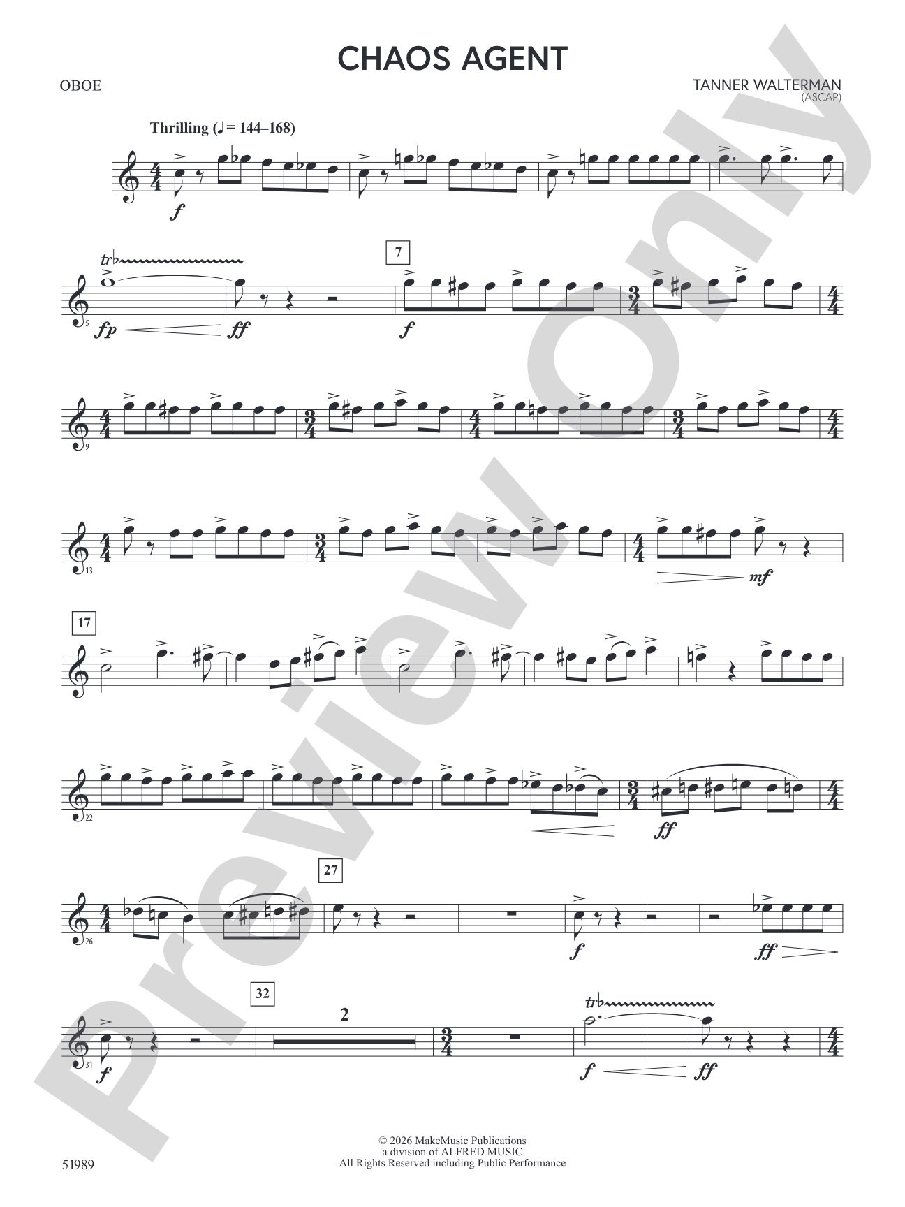 Chaos Agent: Oboe