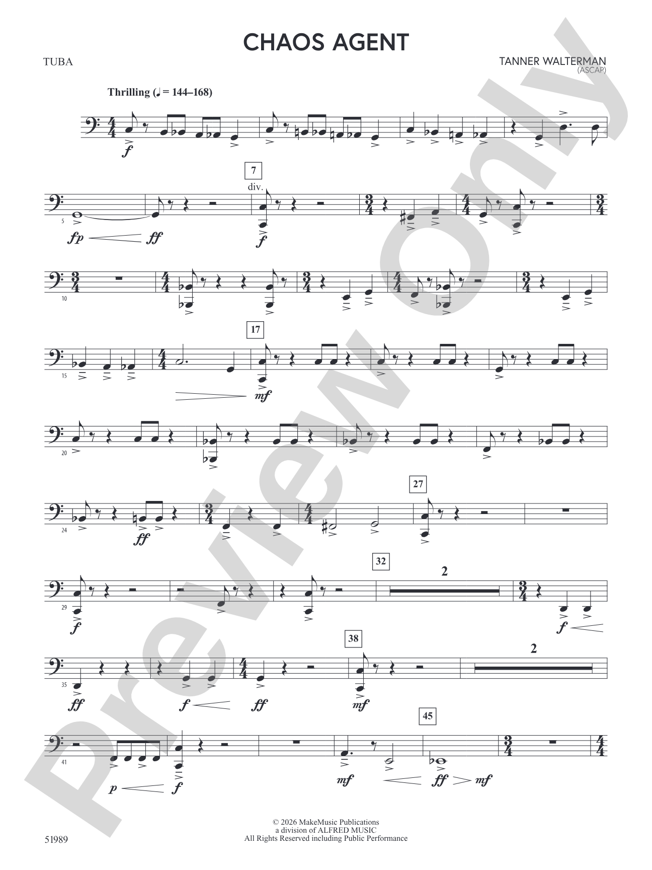 Chaos Agent: Tuba