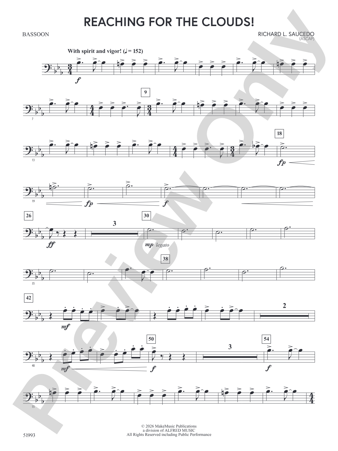 Reaching For the Clouds!: Bassoon