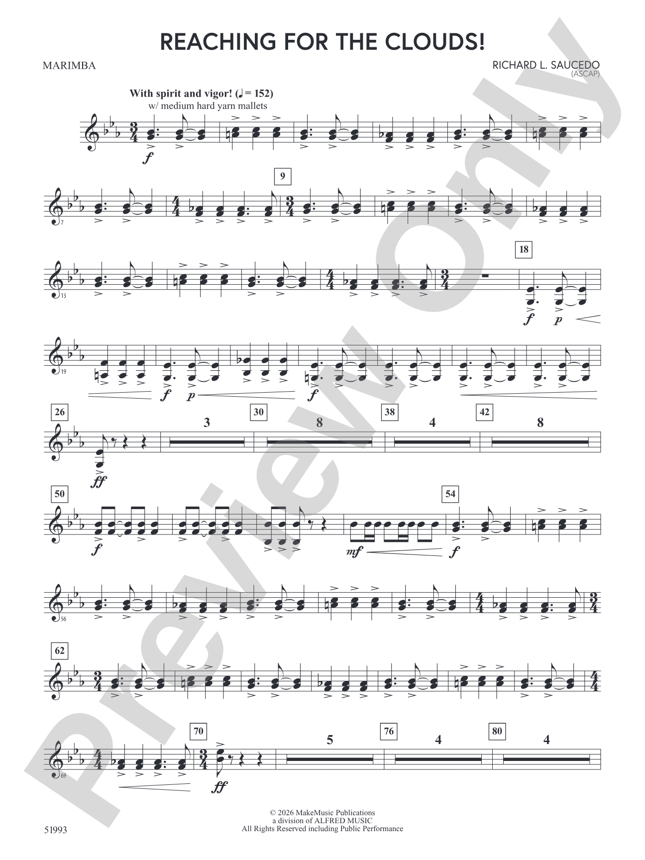 Reaching For the Clouds!: Marimba