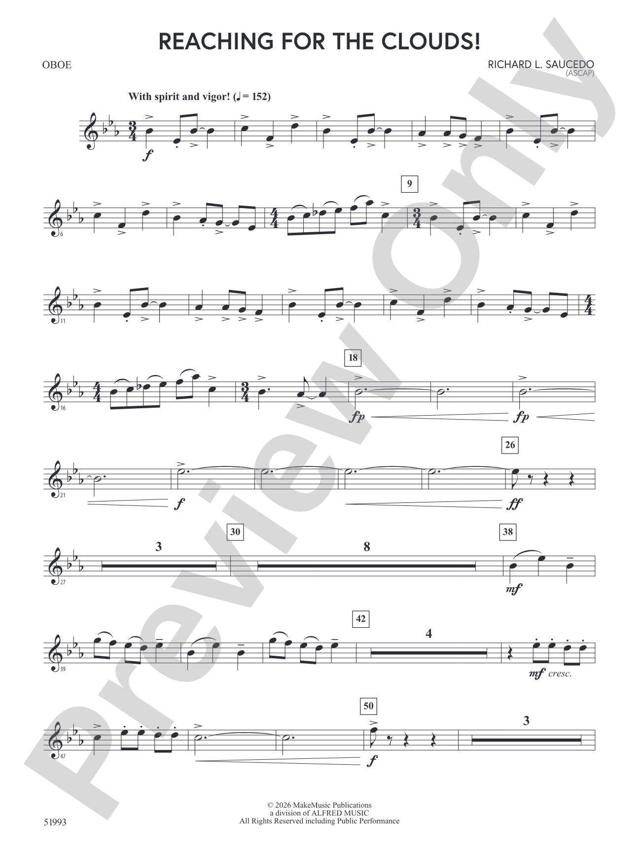 Reaching For the Clouds!: Oboe
