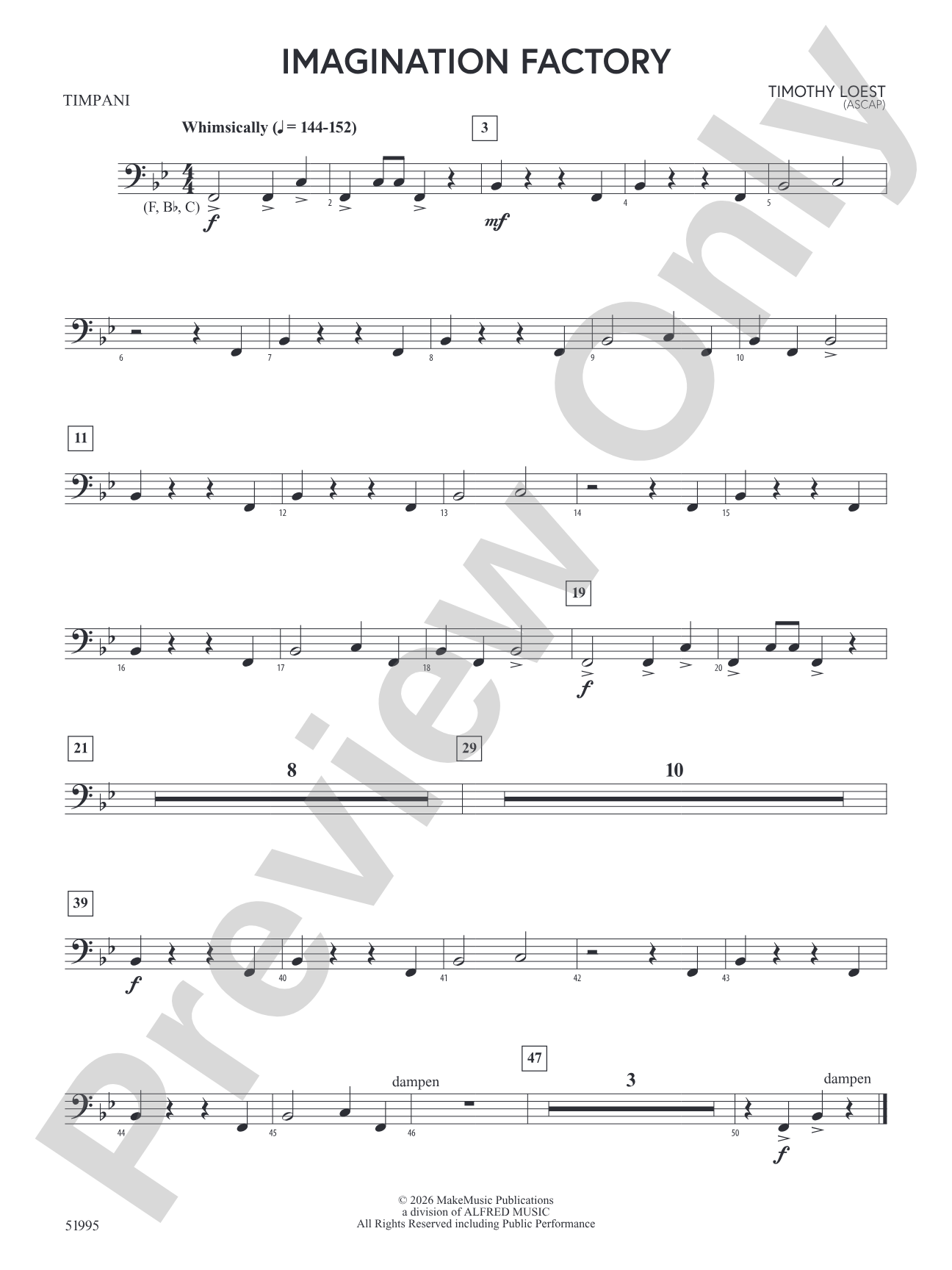 Imagination Factory: Timpani