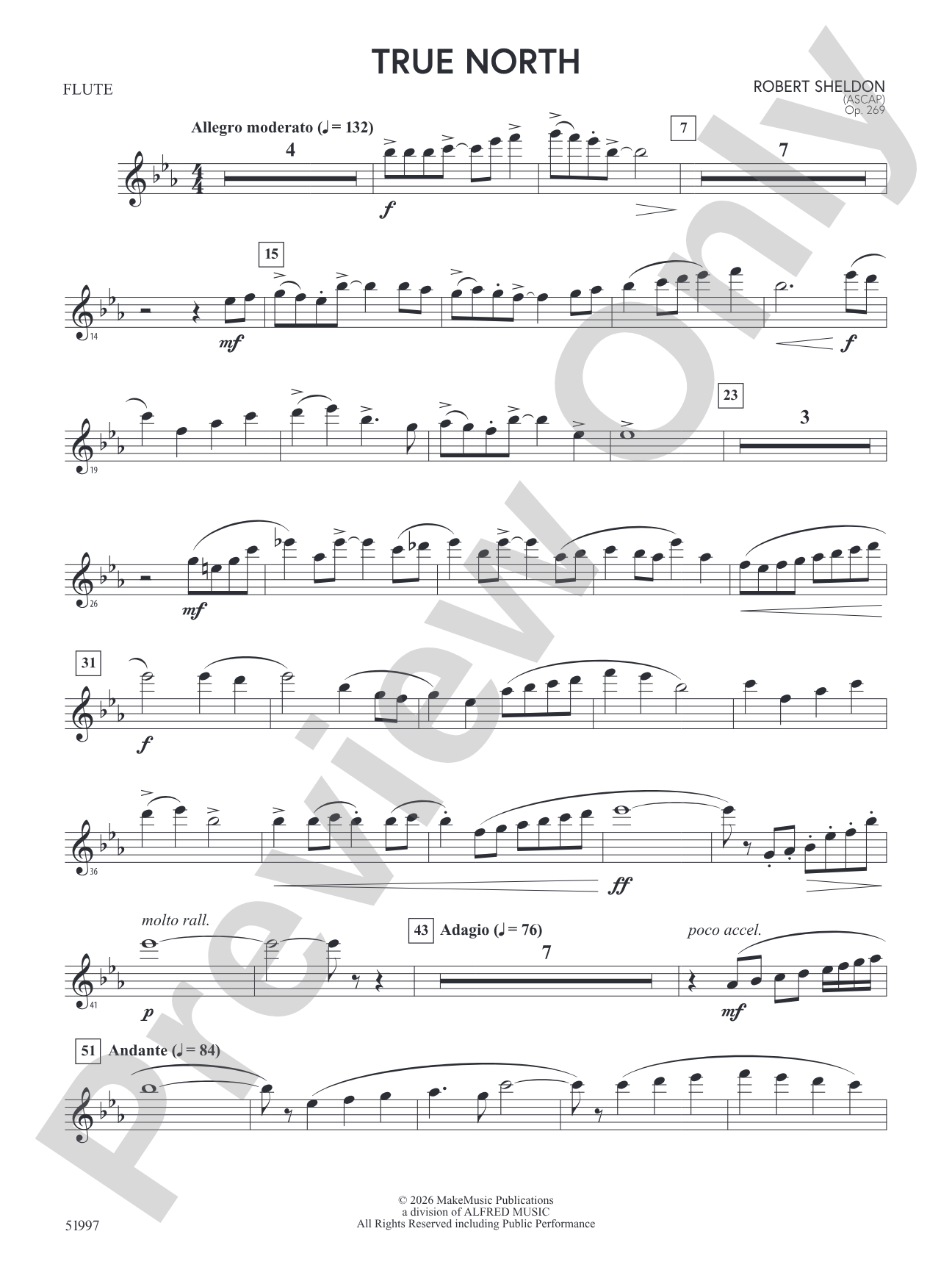 True North: Flute