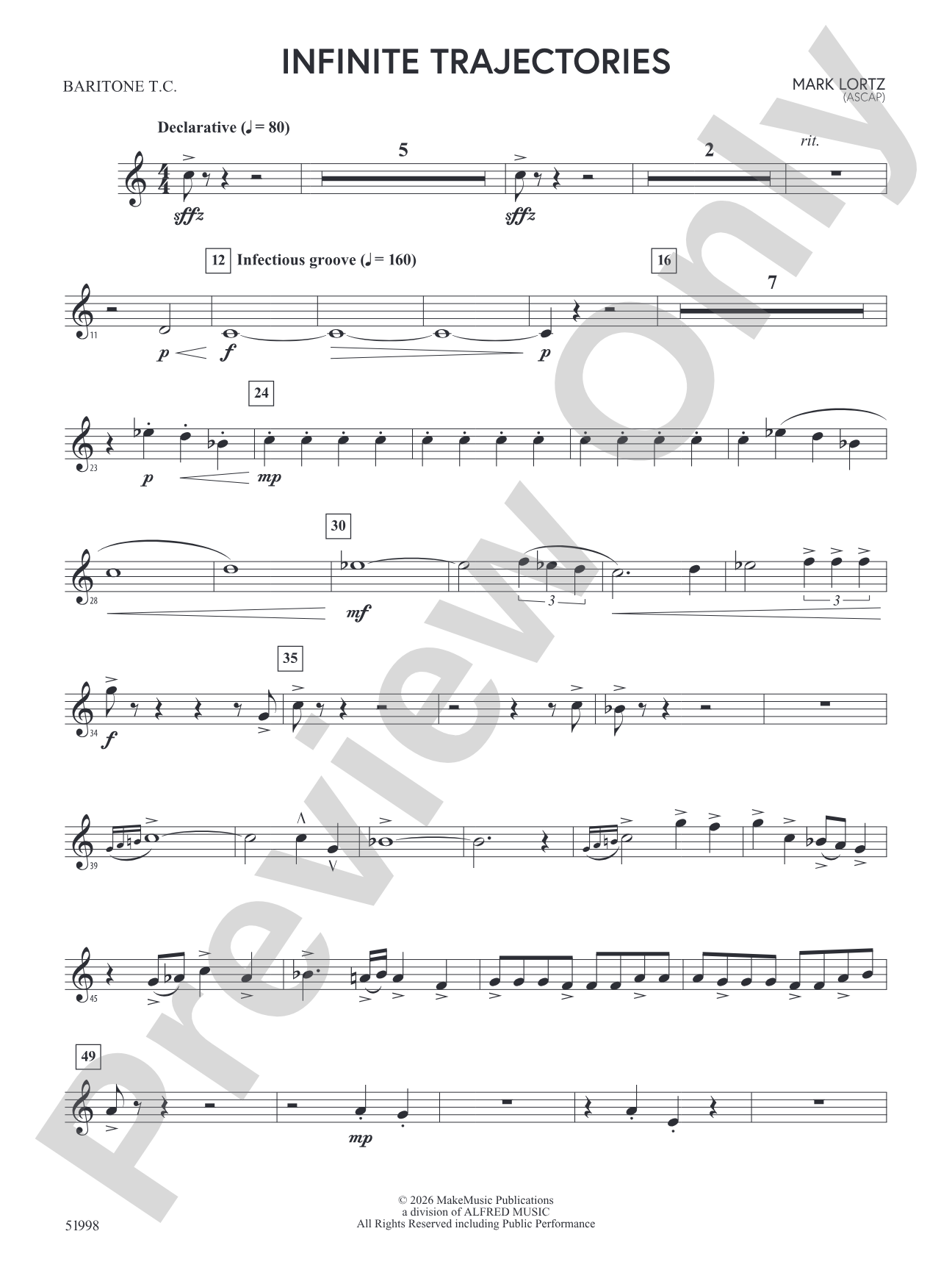 Infinite Trajectories: Baritone T.C.