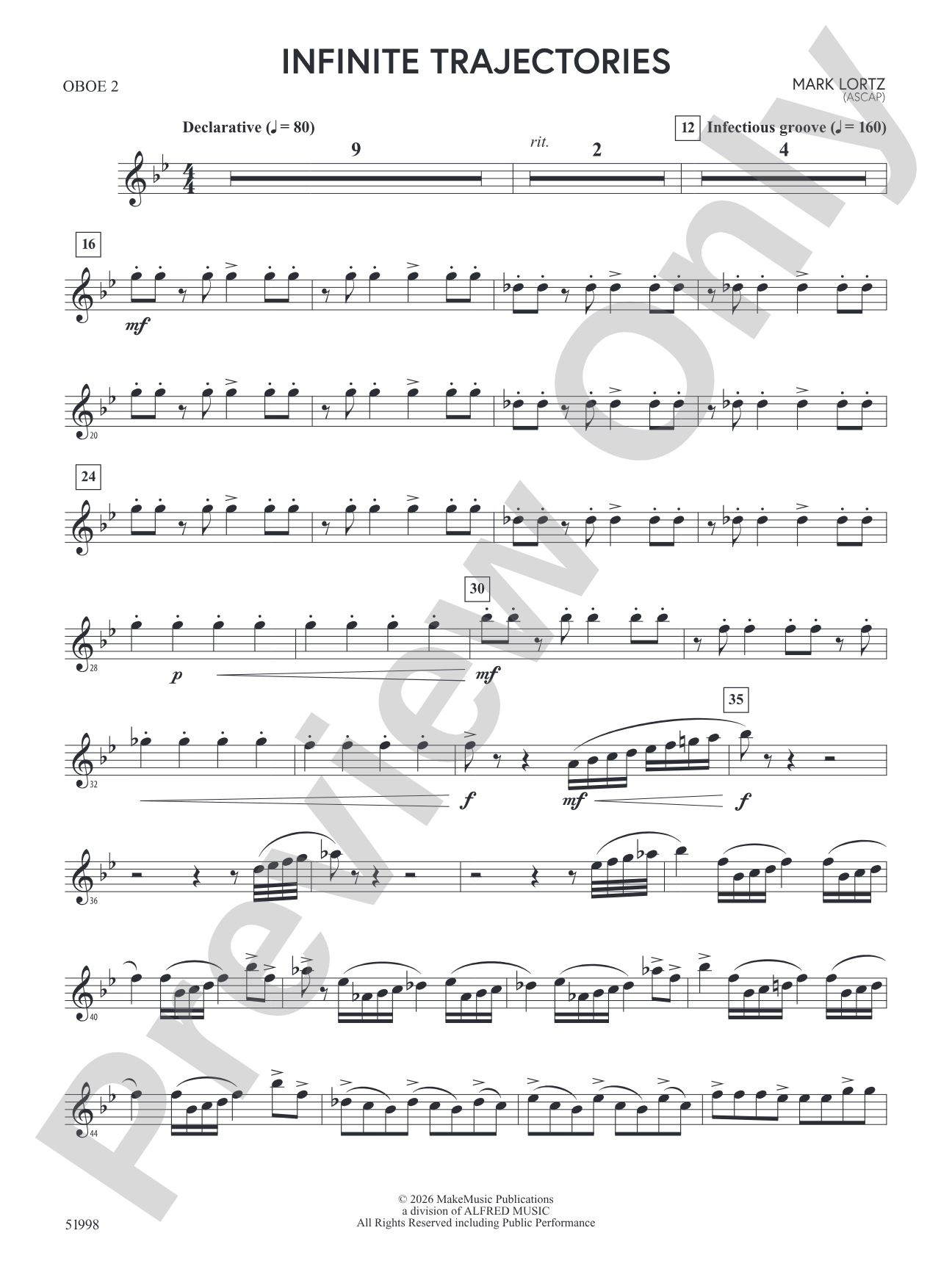 Infinite Trajectories: 2nd Oboe