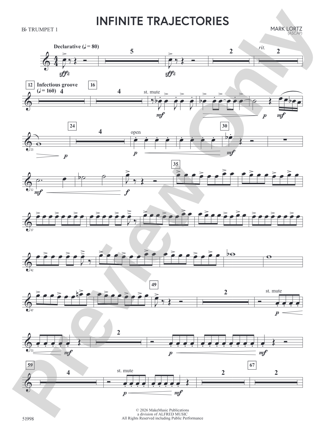 Infinite Trajectories: 1st B-flat Trumpet