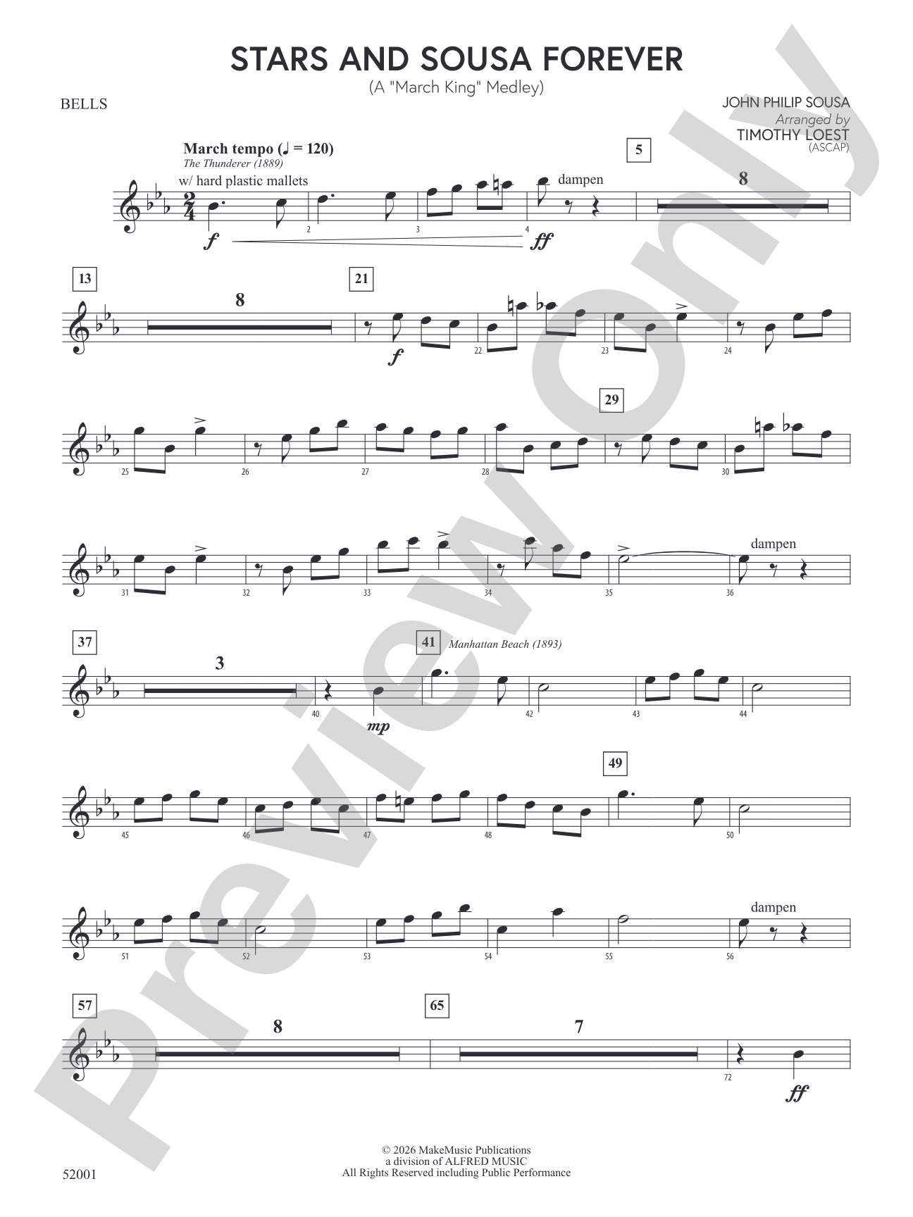 Stars and Sousa Forever: Bells