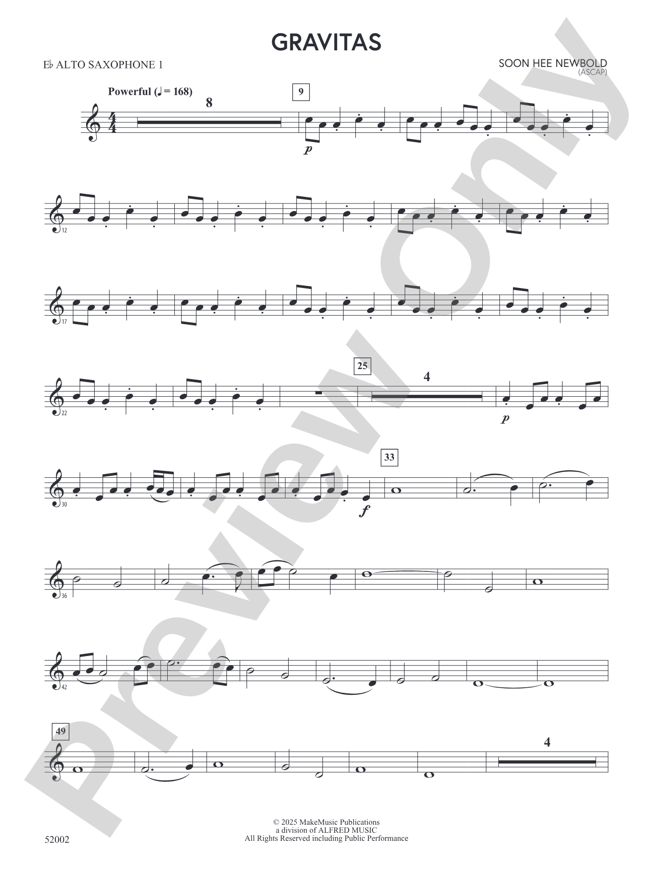 Gravitas: E-flat Alto Saxophone