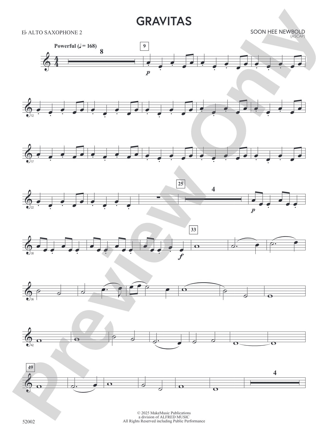 Gravitas: 2nd E-flat Alto Saxophone