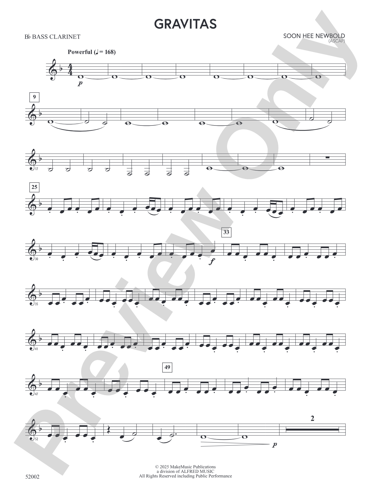 Gravitas: B-flat Bass Clarinet