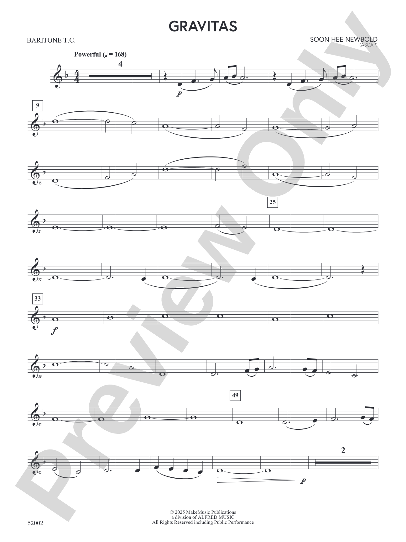 Gravitas: Baritone T.C.