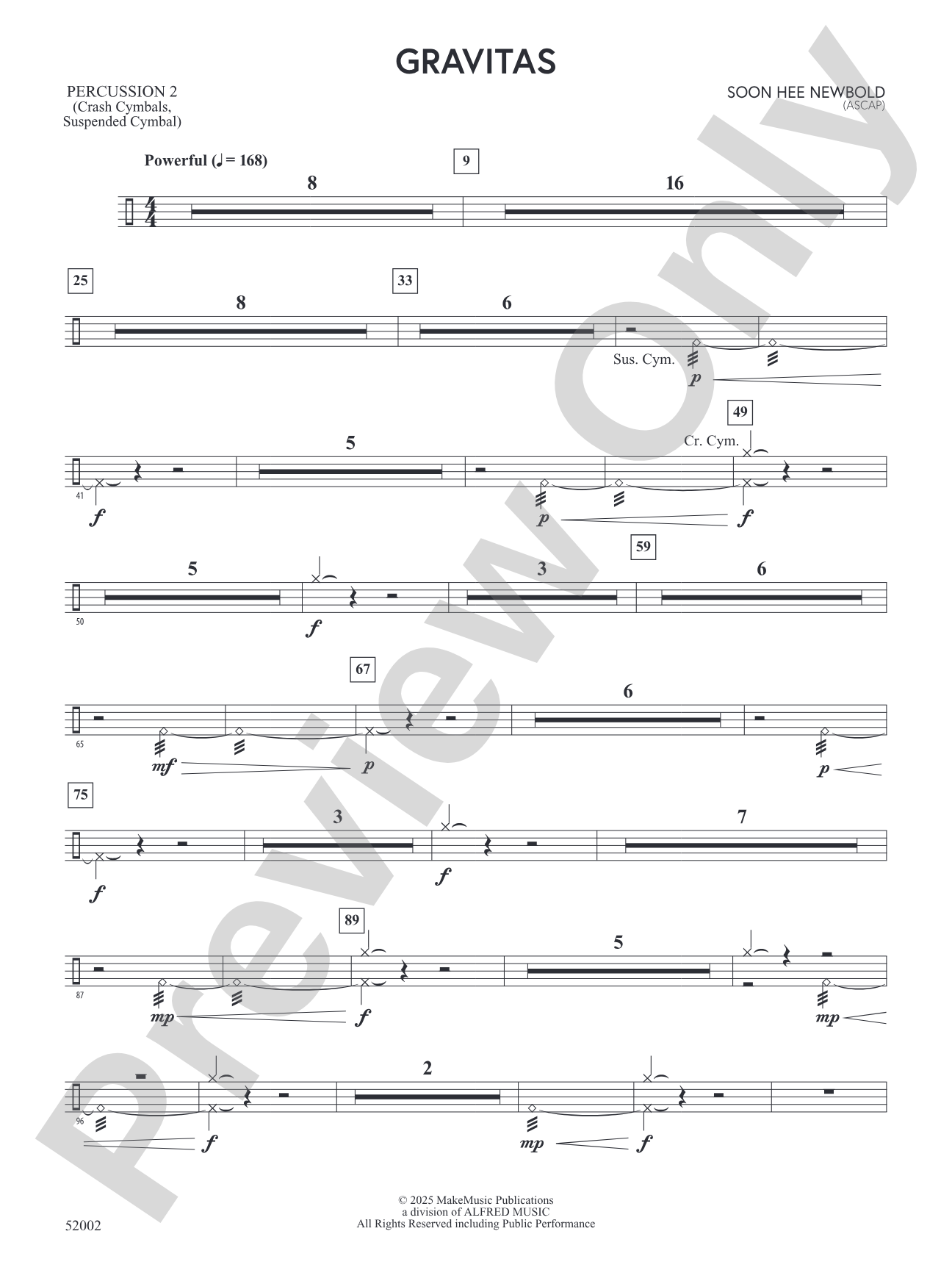 Gravitas: 2nd Percussion