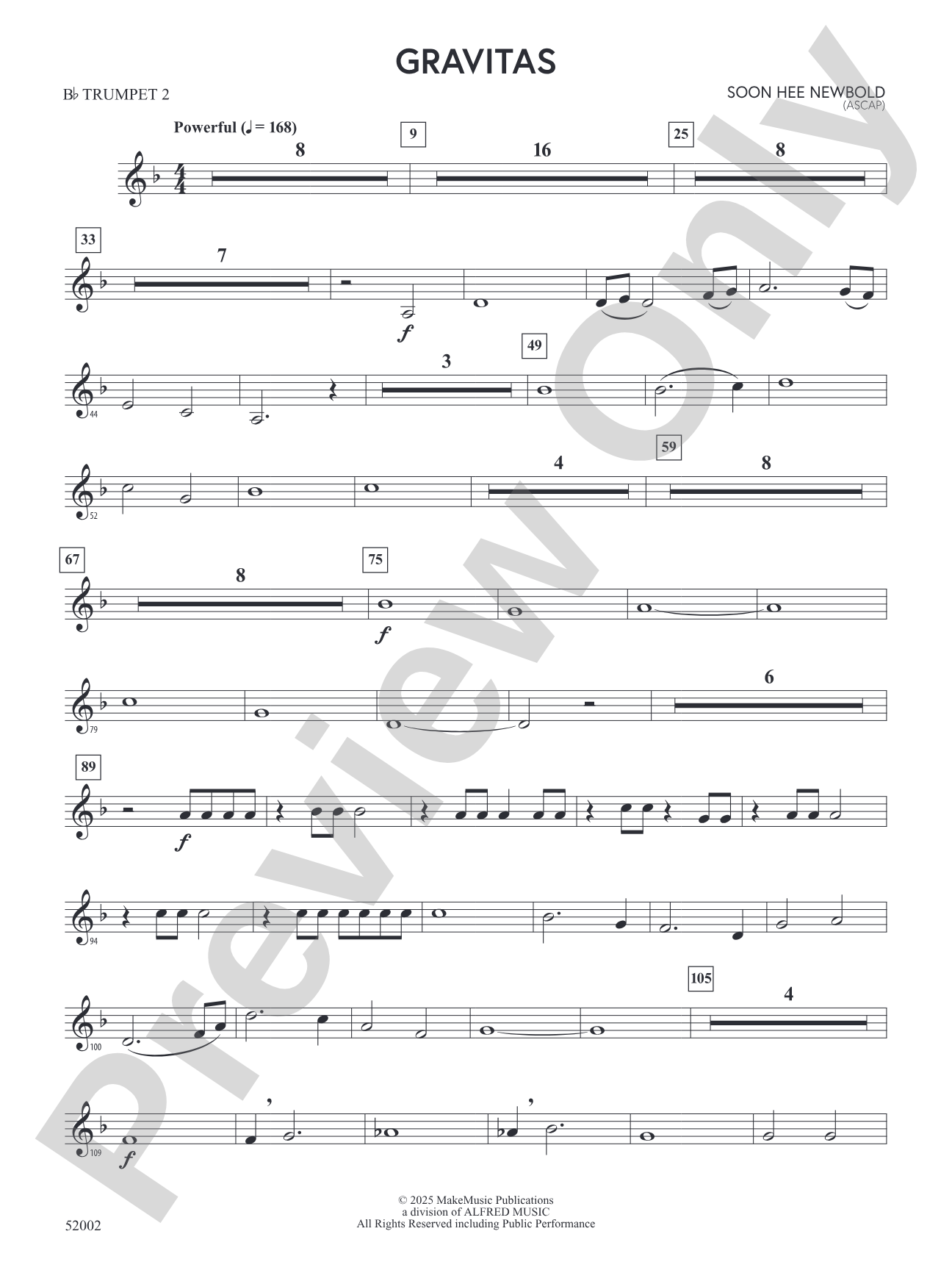 Gravitas: 2nd B-flat Trumpet