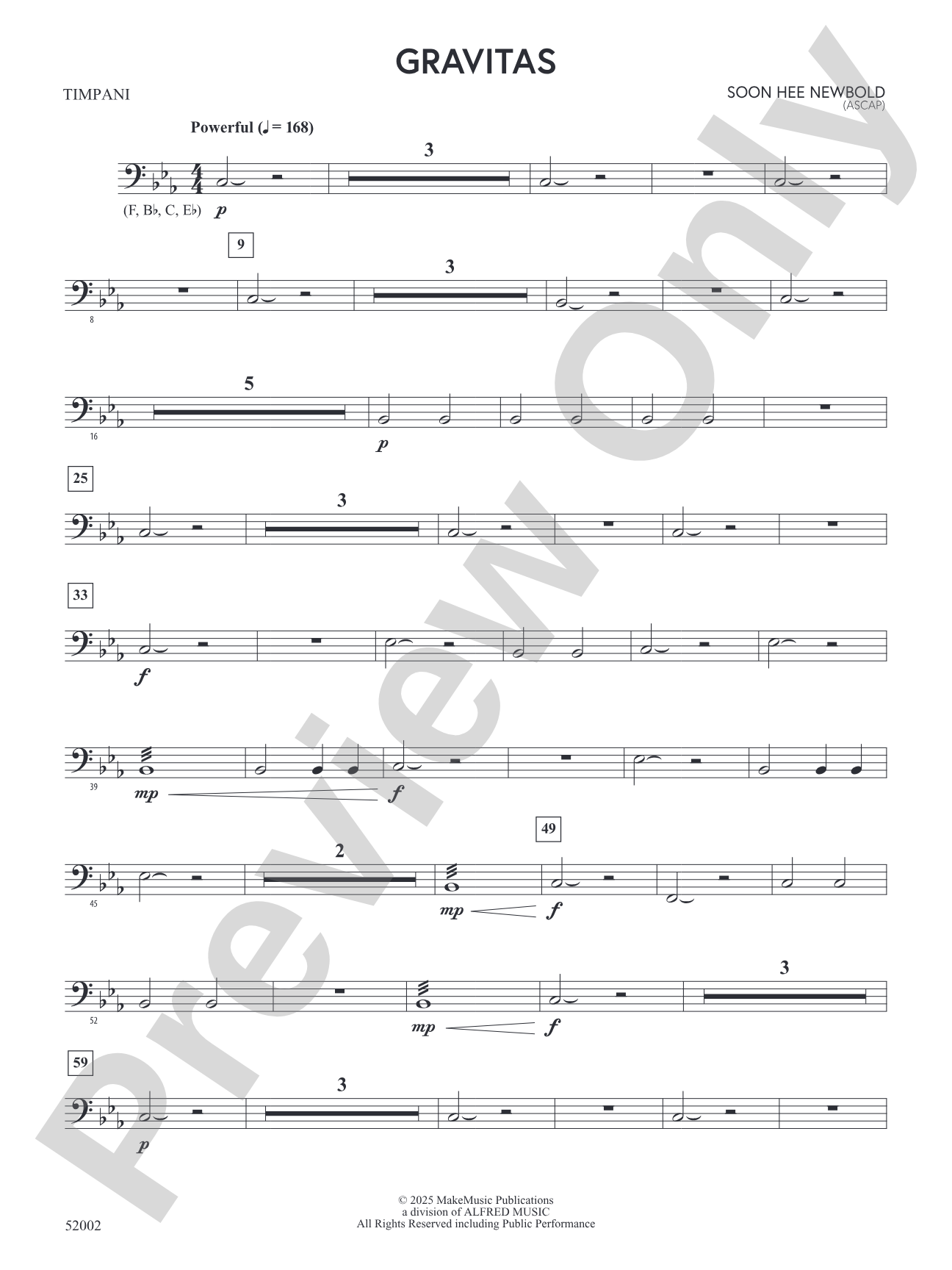 Gravitas: Timpani