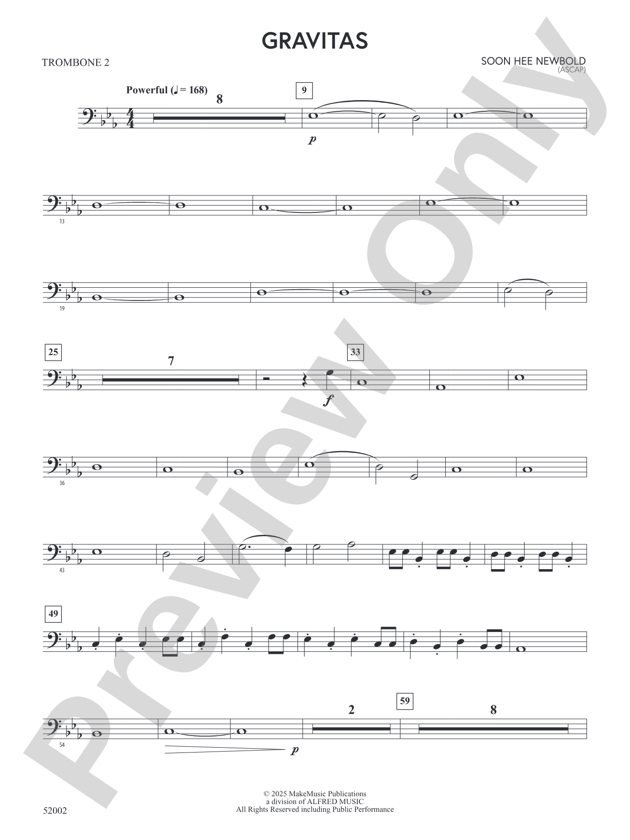 Gravitas: 2nd Trombone