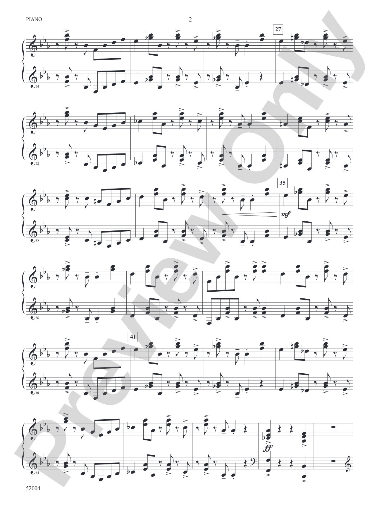 Contents May Be Hot!: Piano Accompaniment