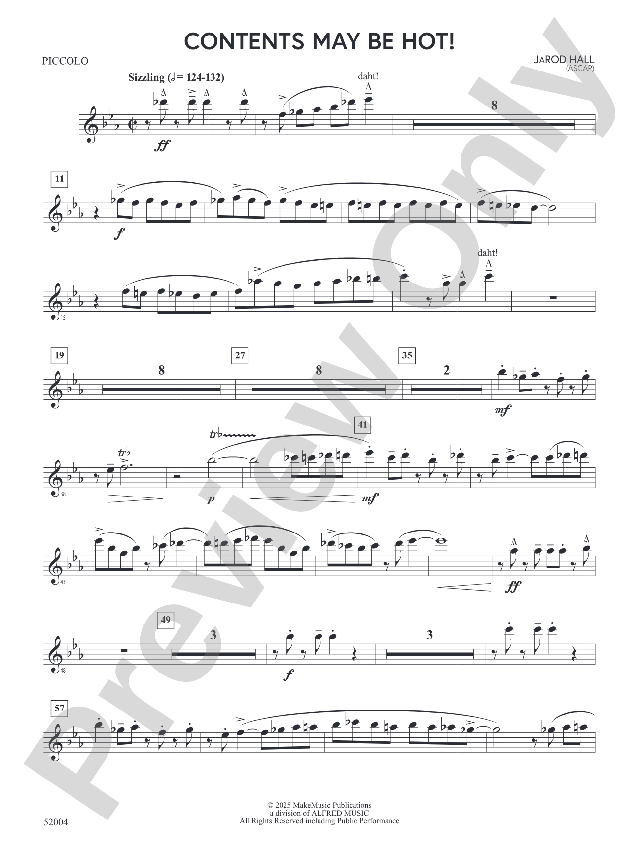Contents May Be Hot!: Piccolo