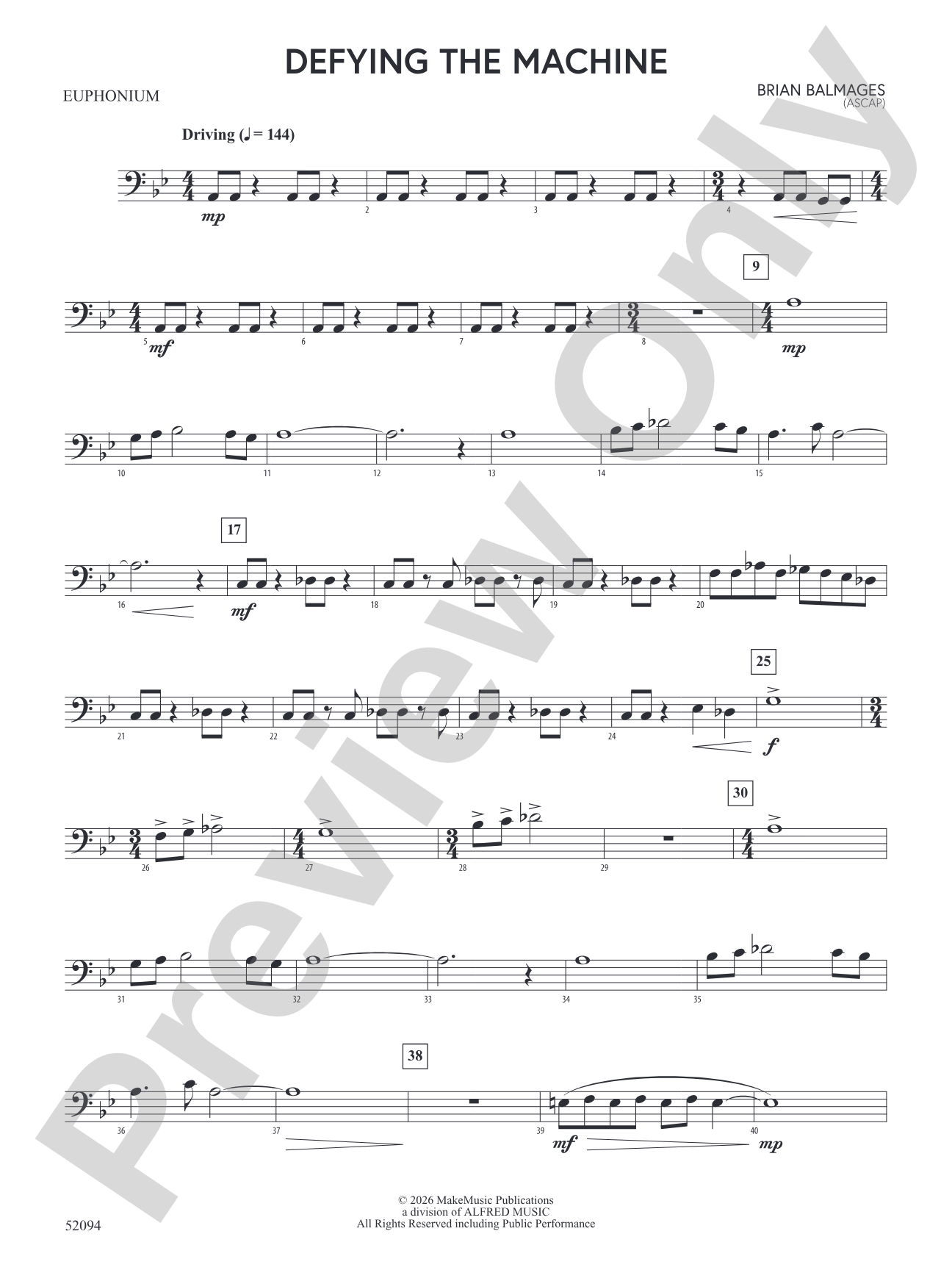 Defying the Machine: Baritone B.C.