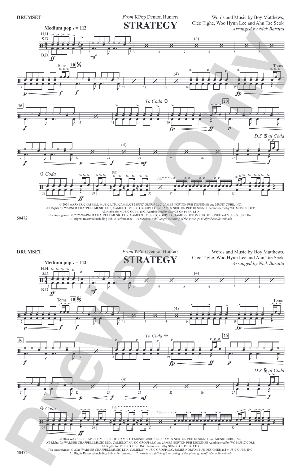 Strategy: Drums