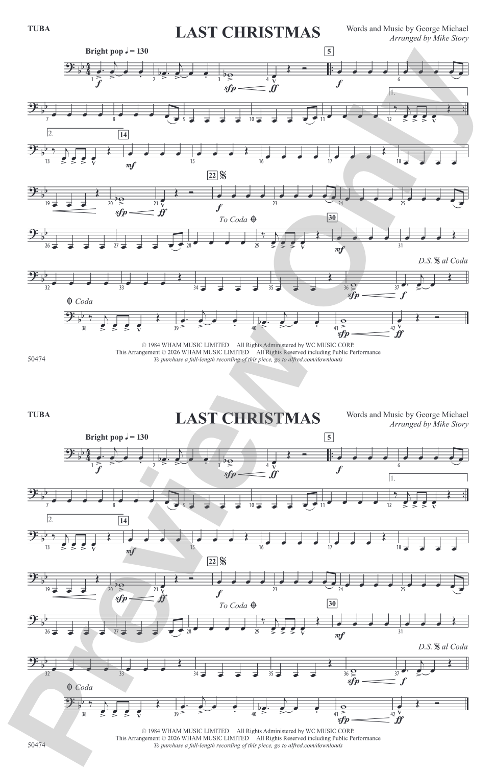 Last Christmas: Tuba