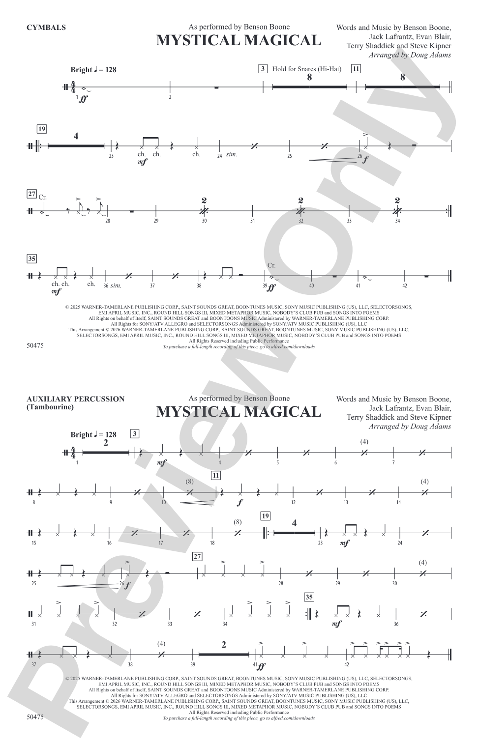 Mystical Magical: Cymbals