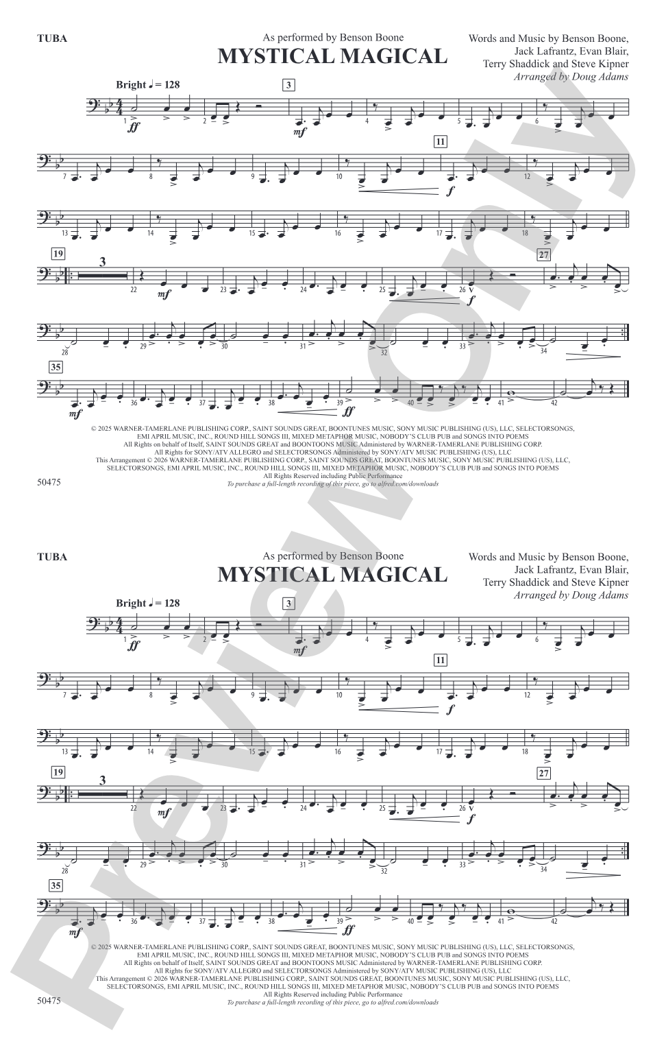 Mystical Magical: Tuba
