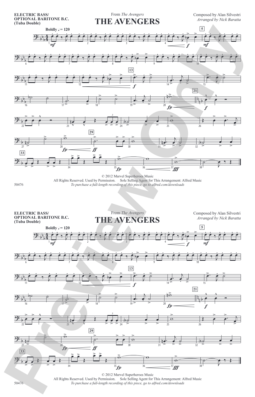 The Avengers: Electric Bass