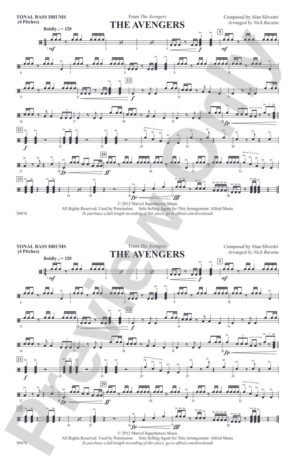 The Avengers: Tonal Bass Drum
