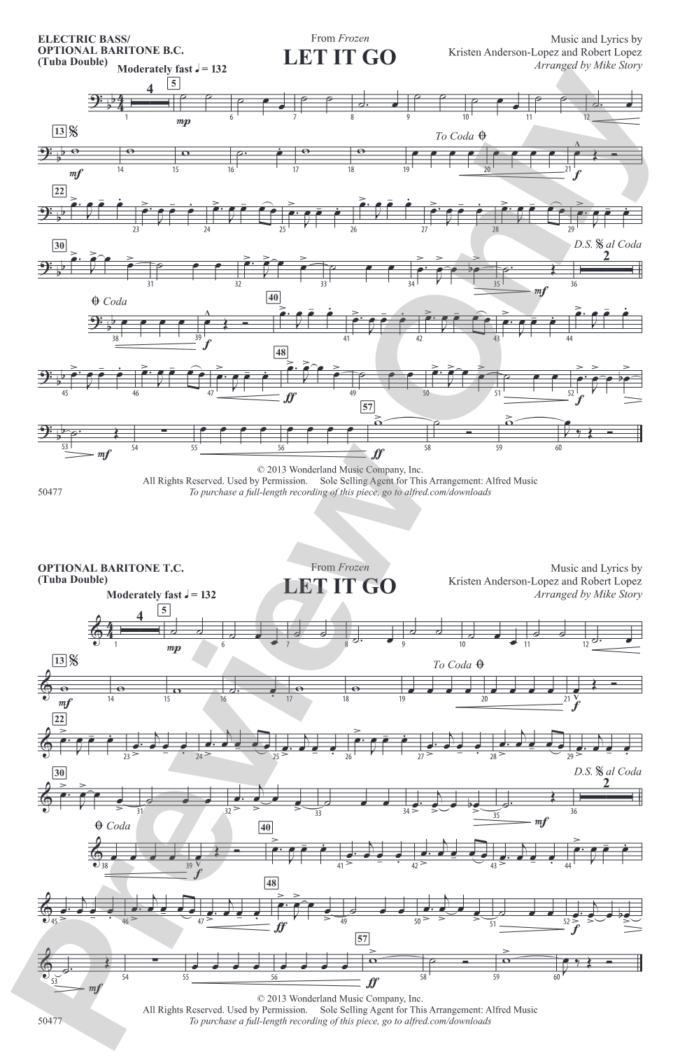 Let It Go: Electric Bass