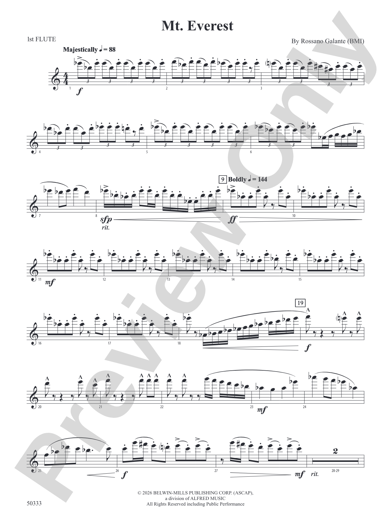 Mt. Everest: Flute