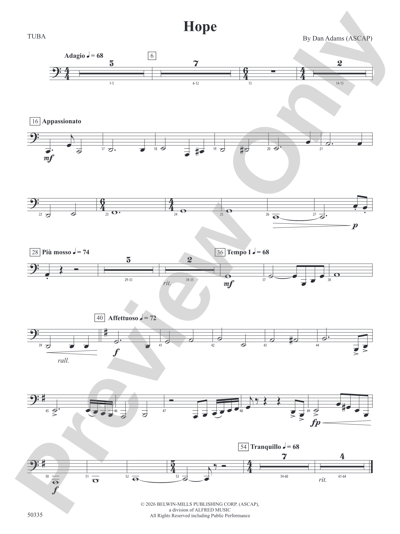 Hope: Tuba