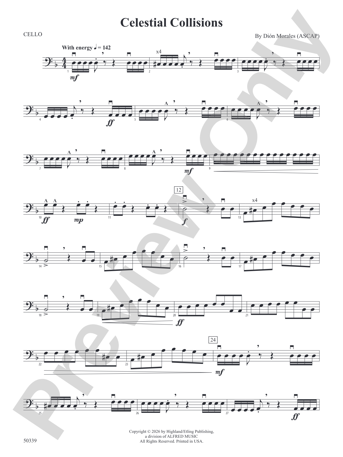 Celestial Collisions: Cello