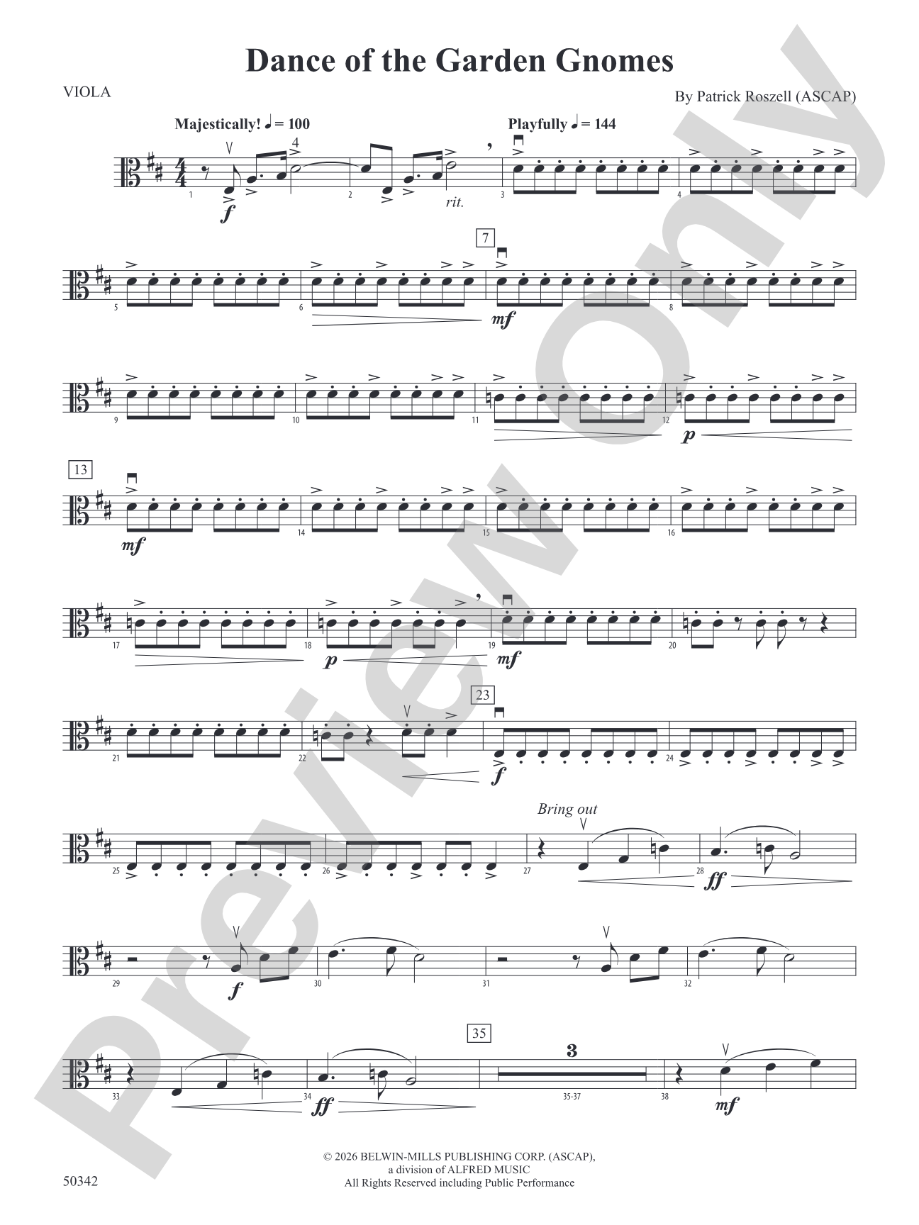 Dance of the Garden Gnomes: Viola