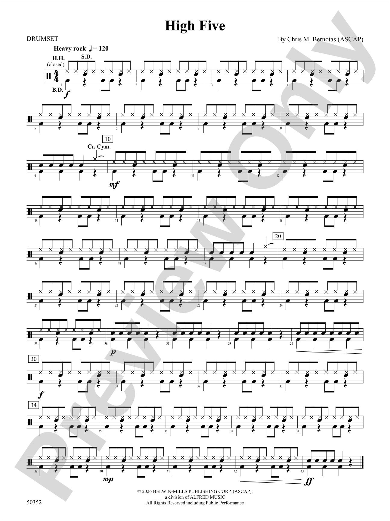 High Five: Drumset 1