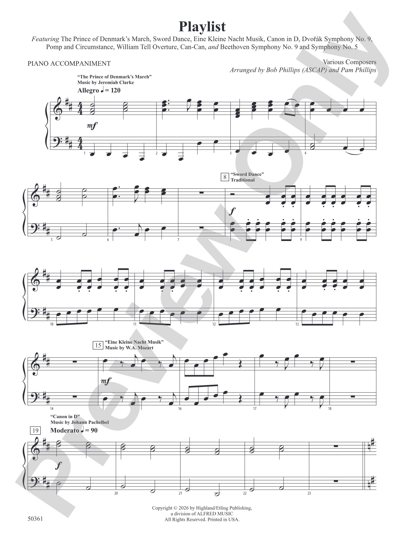 Playlist: Piano Accompaniment