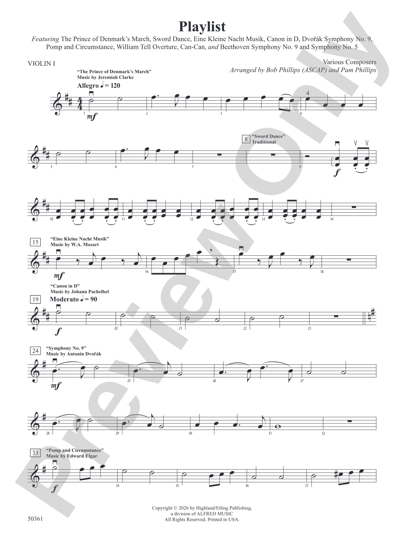Playlist: 1st Violin