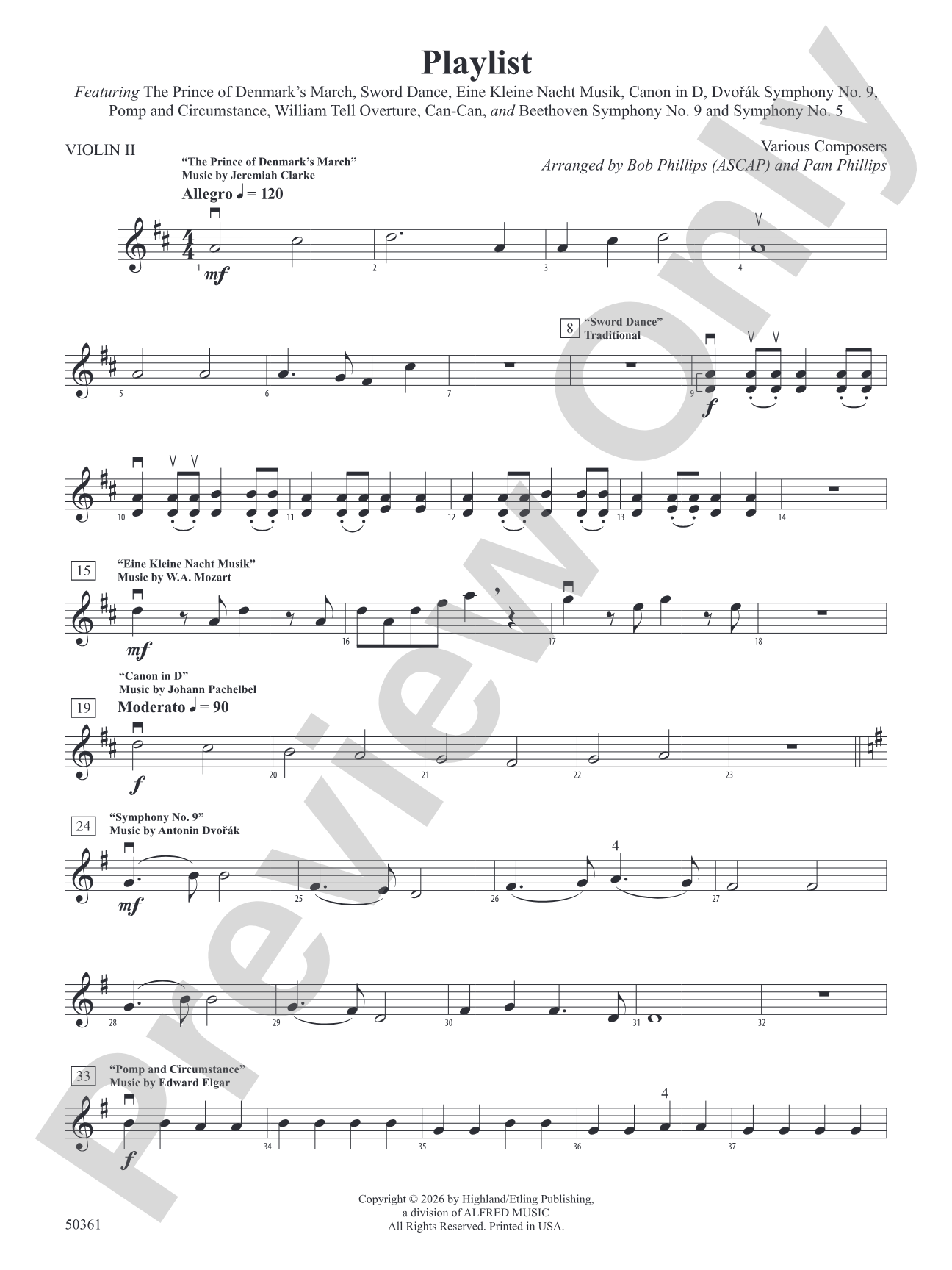 Playlist: 2nd Violin