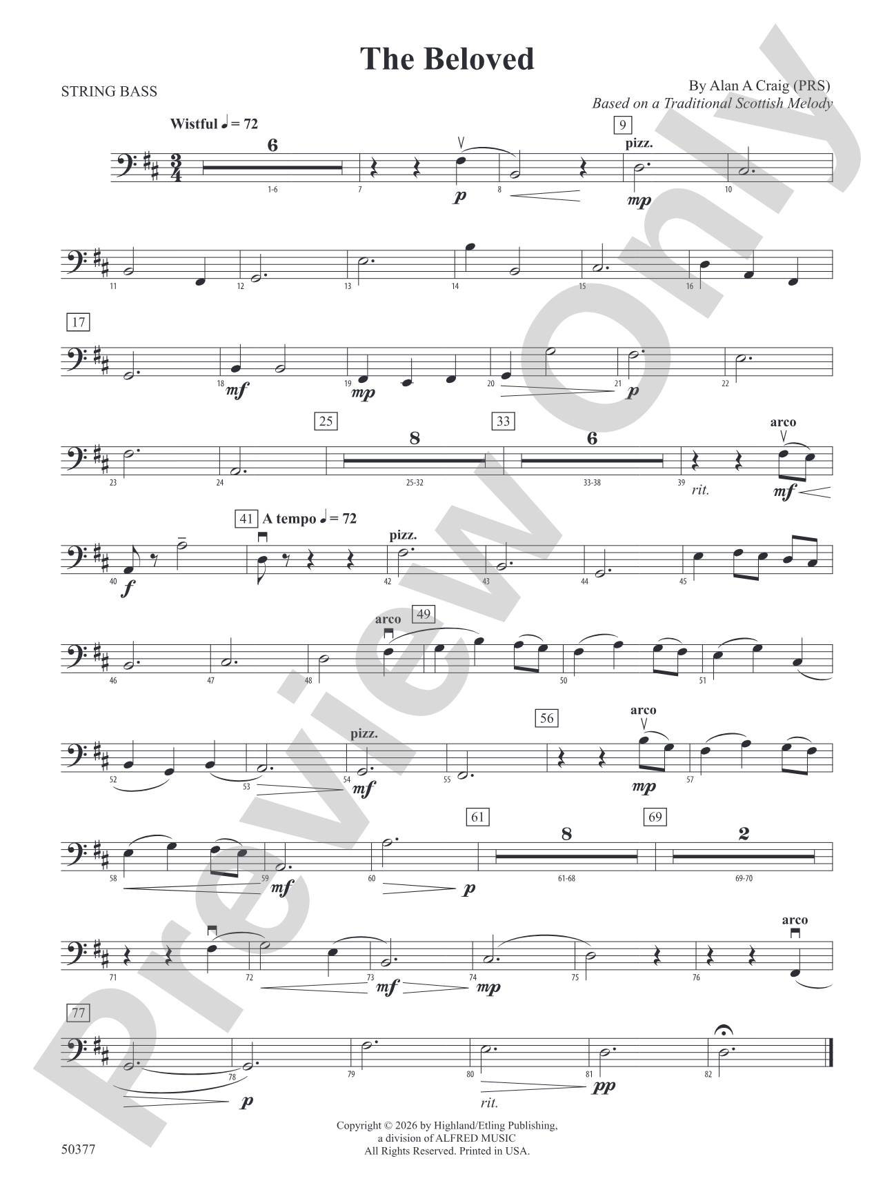 The Beloved: String Bass