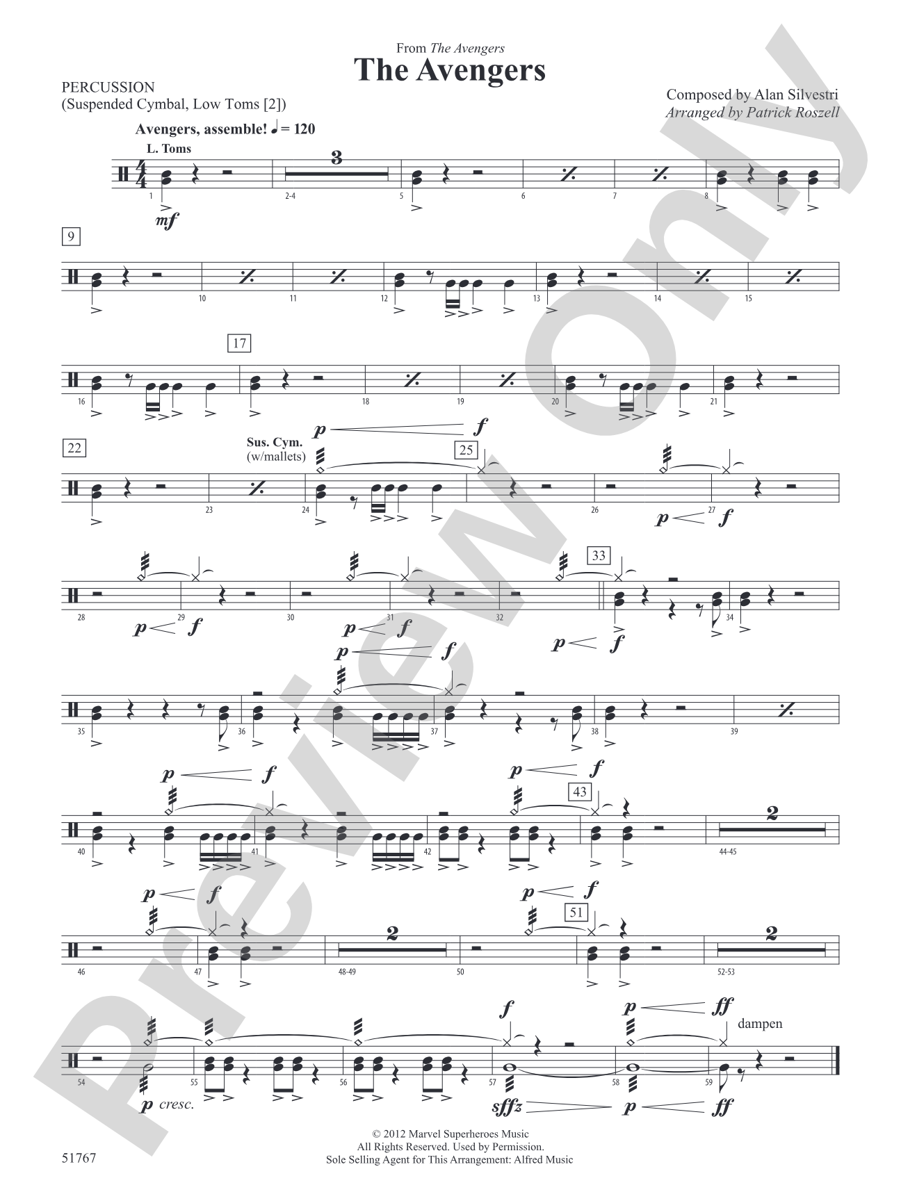 The Avengers: 1st Percussion