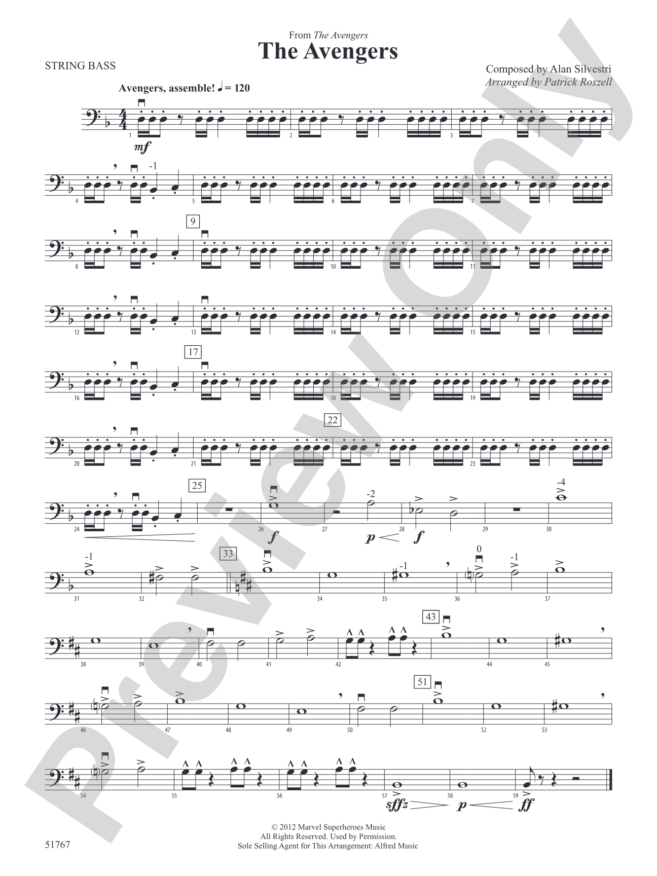 The Avengers: String Bass