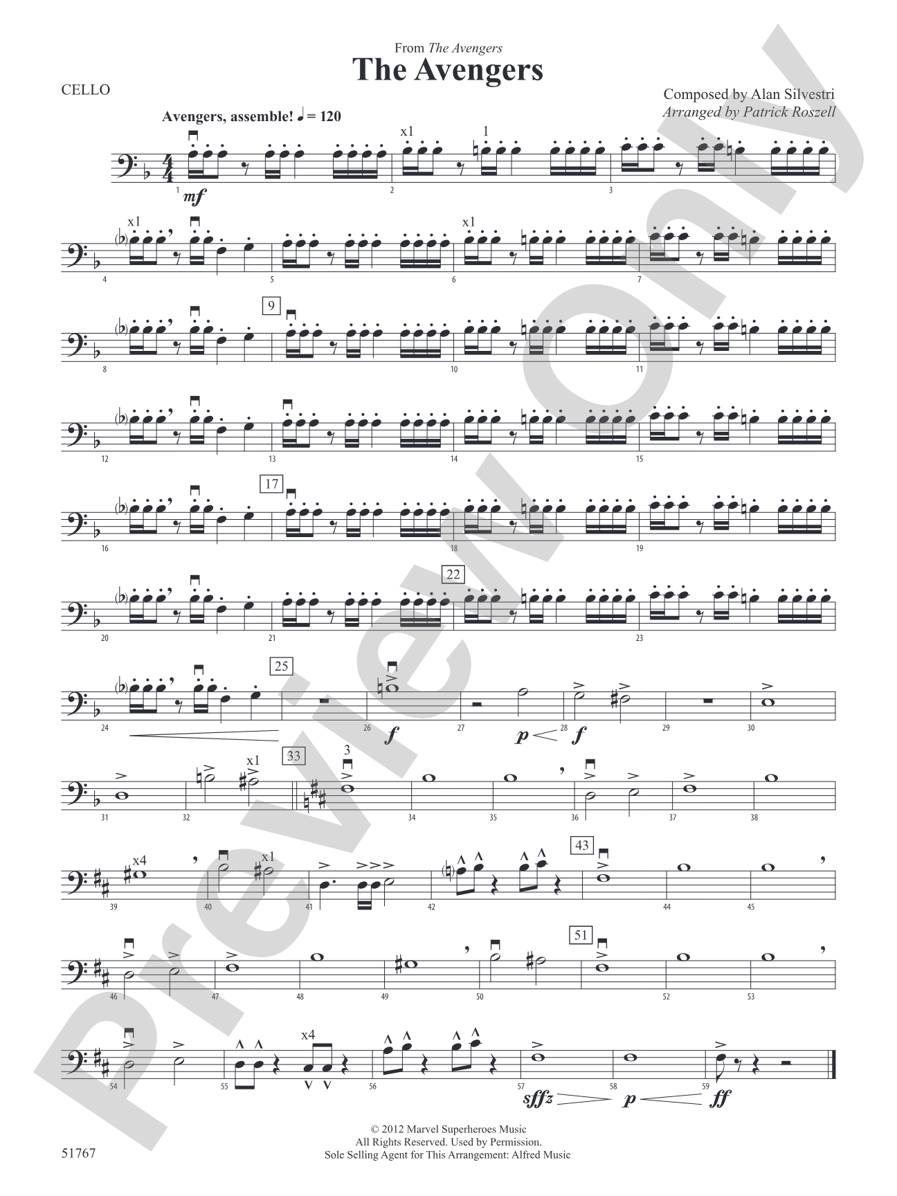 The Avengers: Cello