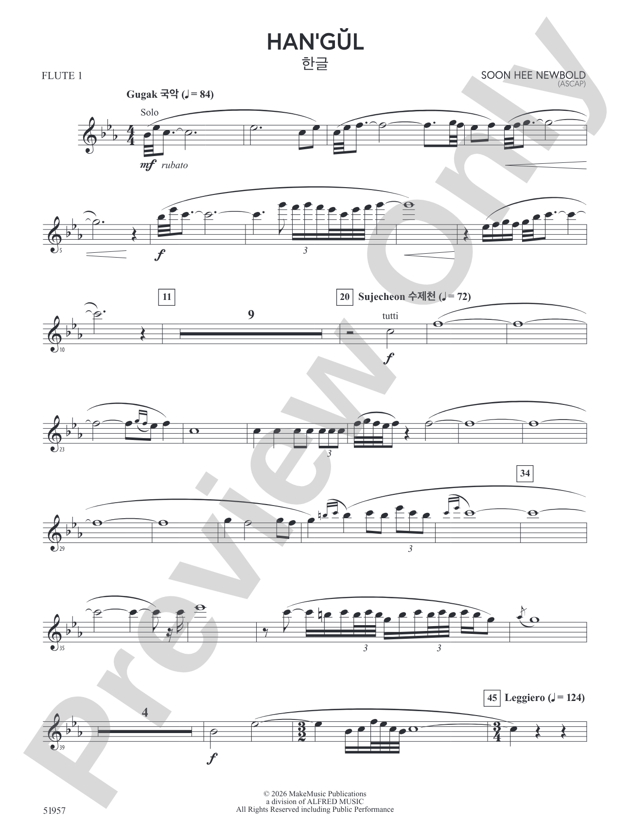 Han'gul: Flute