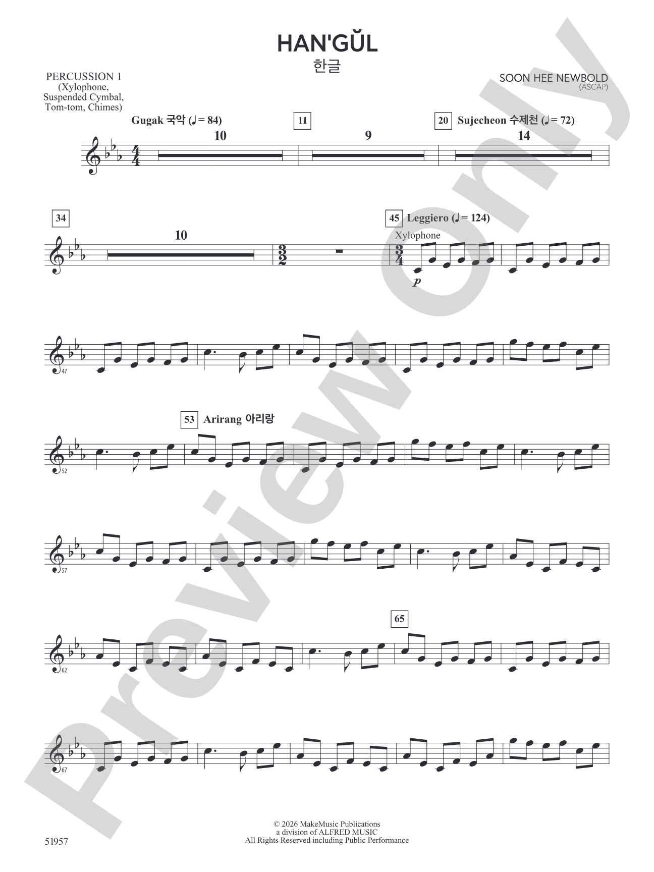 Han'gul: 1st Percussion