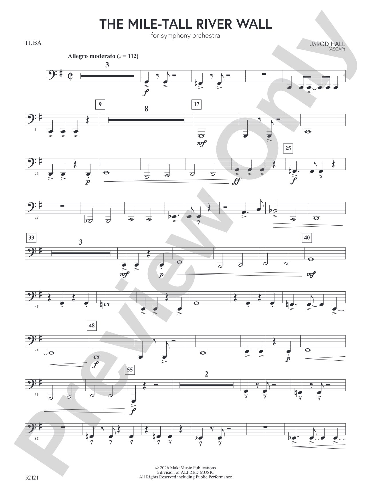 The Mile-Tall River Wall: Tuba