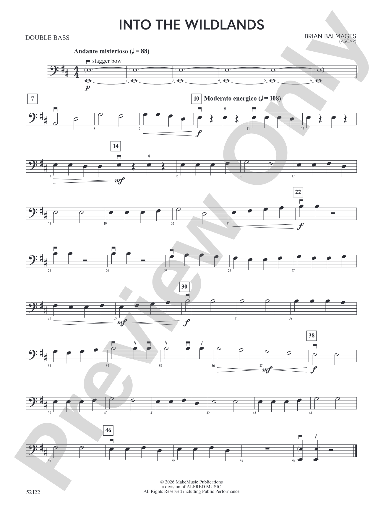Into the Wildlands: String Bass