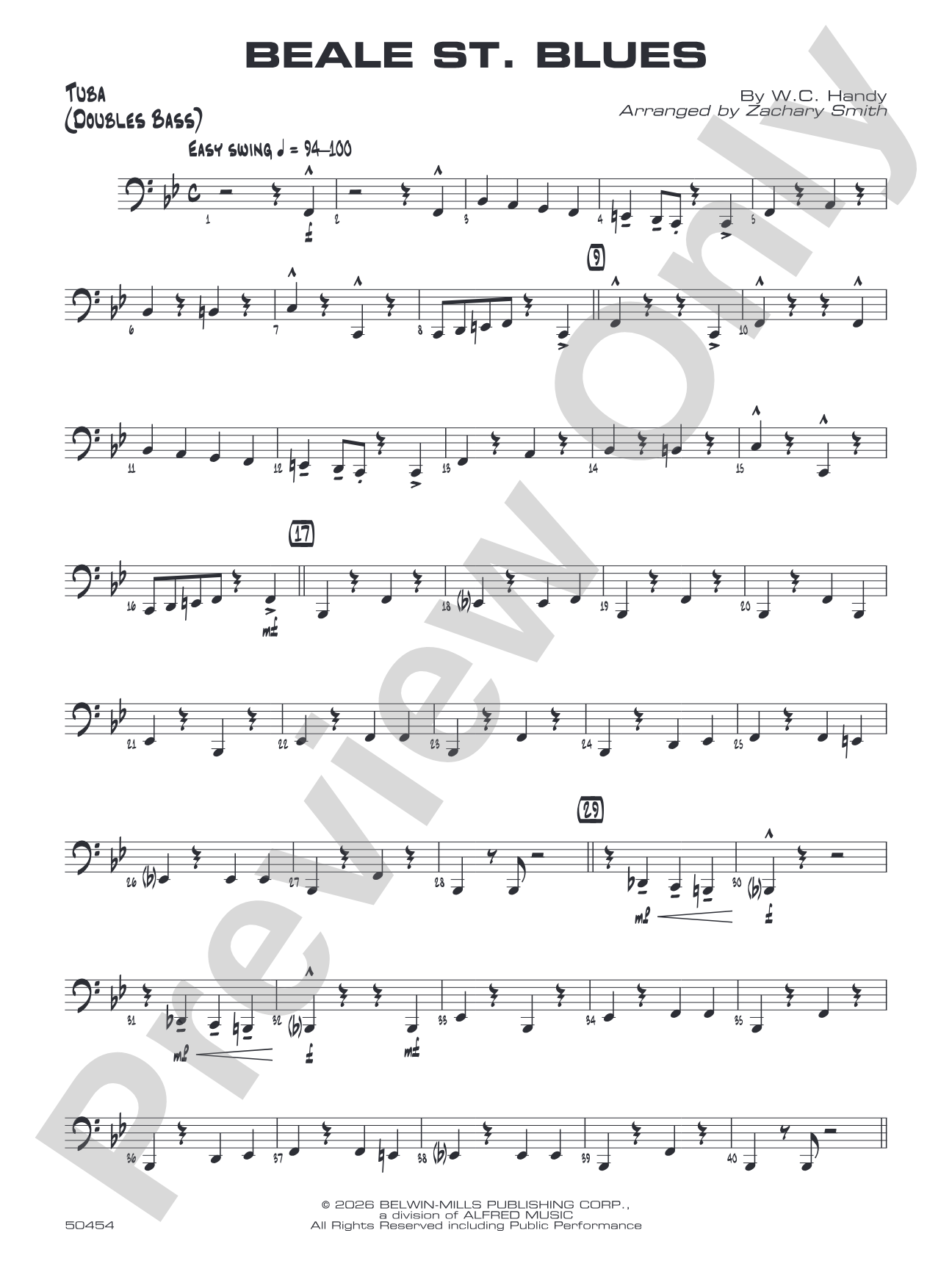 Beale St. Blues: Tuba