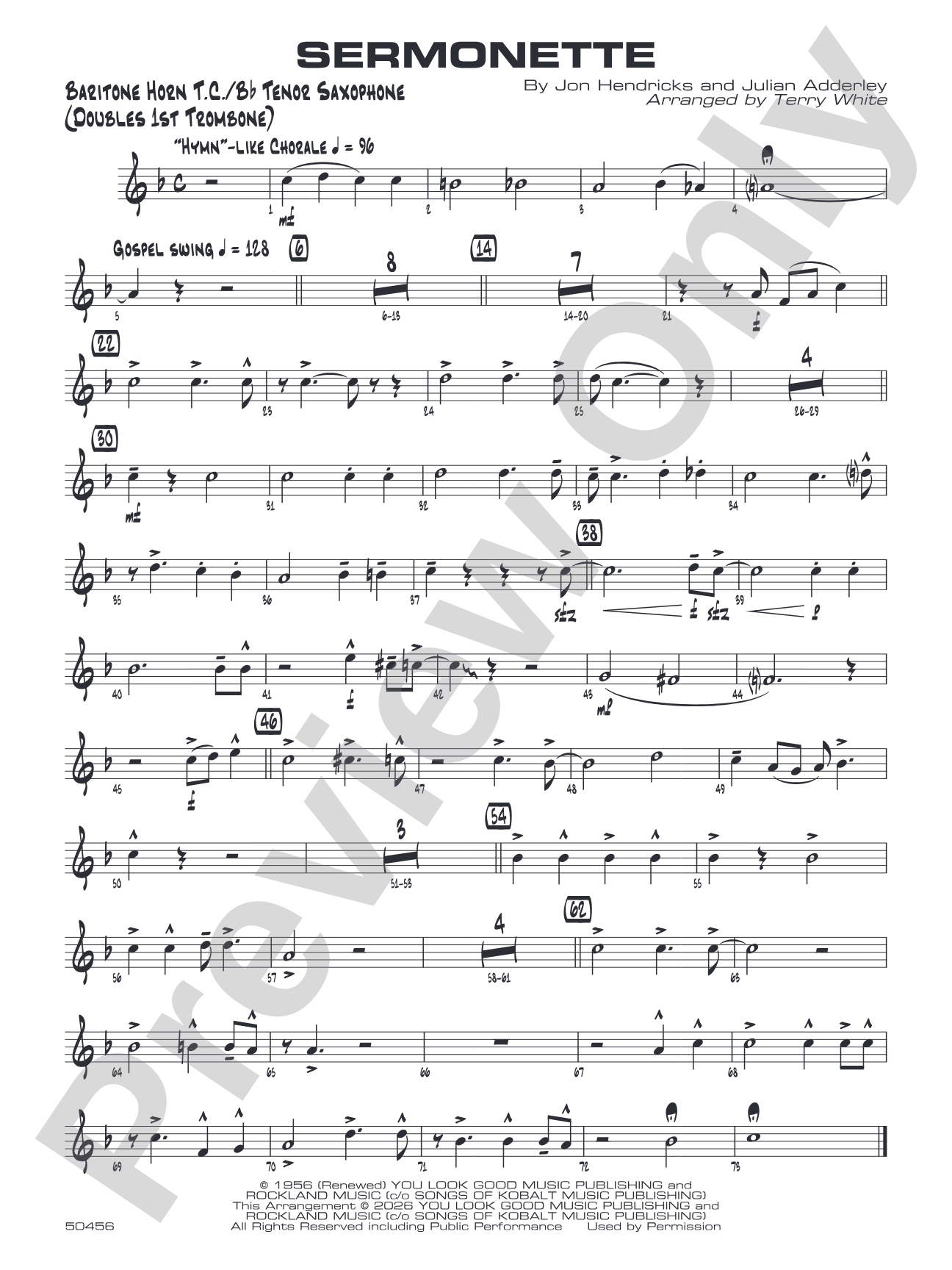 Sermonette: Baritone T.C.